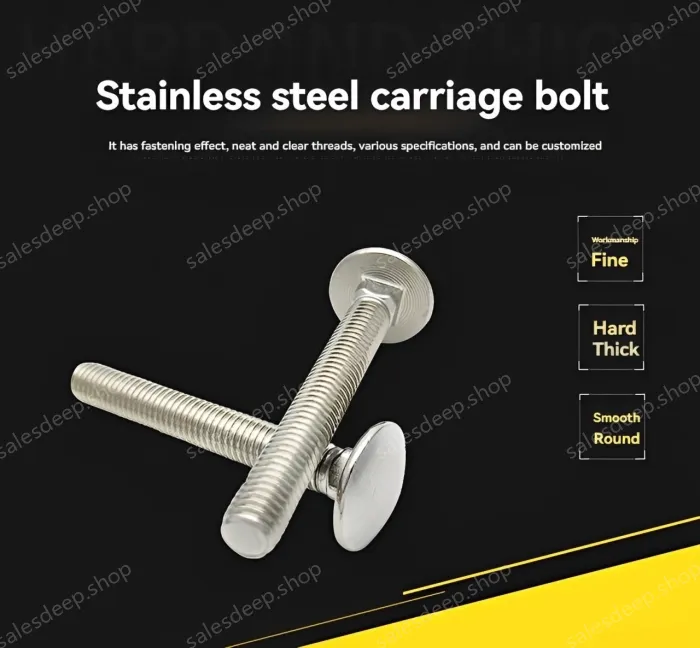 Big head carriage bolt M8*30