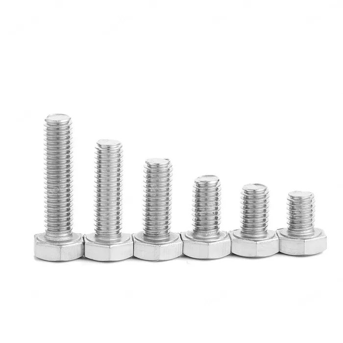 304 stainless steel US hexagon socket head cap screws hexagon head bolts 1/4 5/16 3/8 hexagon bolts