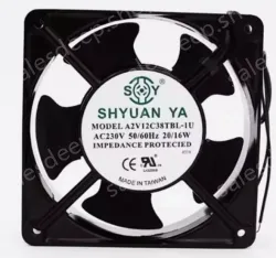 AC axial fan A2V12C38TBL-IU 230V AC 2.8 m&sup3;/min（97 CFM）