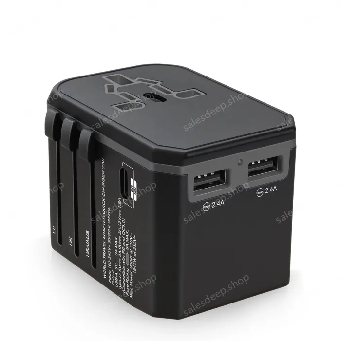 Hot sale PD travel adapter KRUSB-WLG3302B