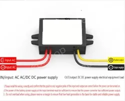 AC to DC power converter transformer step-down module regulator AC24V36V to DC12V 3A small plastic