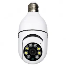 1080P-E27 lamp holder wireless WiFi full color light camera