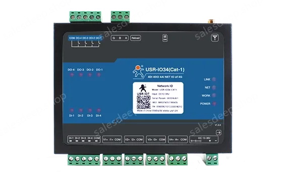 4G/LoRa network IO controller