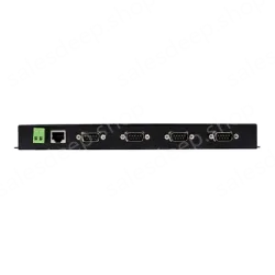 8 RS232 serial ports, 8 RS485 serial ports Serial Device Server