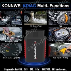 K DIAG Automotive Fault Diagnosis Instrument Engine Fault Reading Fault Code Query Playback Function Testing Tools