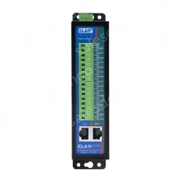 DIN rail type 8 serial server/Modbus gateway