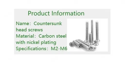 Electronic screws M1.2*3.5